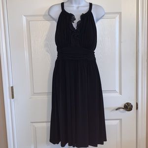 Black cocktail dress